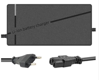Chargeur de batterie pour moto électrique et scooter 48V5A, bon prix, personnalisé, certifié CE, LFP, Lithium LiFePO4, 54.6V 58.8V 54.75V 58.4V