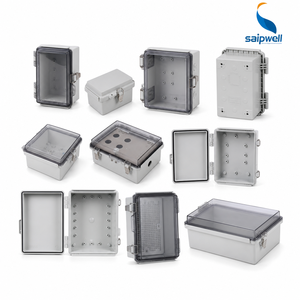 Boîte de jonction électrique étanche IP66 pour extérieur, conforme à la norme NEMA 4X, en polycarbonate avec couvercle transparent et joint d'étanchéité en PU - Product Image 3