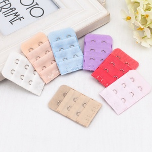 Riutilizzabili 3 linee <span class=keywords><strong>2</strong></span> <span class=keywords><strong>ganci</strong></span> per <span class=keywords><strong>prolunga</strong></span> il <span class=keywords><strong>reggiseno</strong></span> e chiusura per occhi accessori per biancheria intima regolabili grigi - Product Image 2