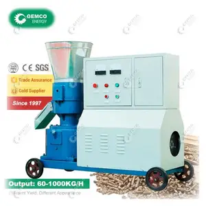 Pellets Machine 90Kw Yulong Wood Pellet Hydraulic Press Machine Mkl225 Pellet Machine 23I8