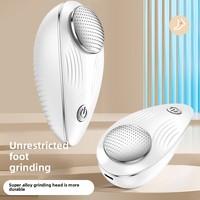 Appareil électrique anti-callosités à 3 vitesses avec tête de ponçage en alliage, rechargeable USB-C, outil de pédicure, certifié CE, OEM/ODM