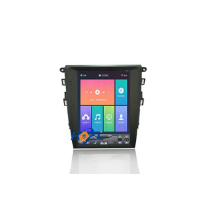 Autoradio 2019 Écran vertical 12.1 "Tesla Style Android 10.0 Lecteur GPS multimédia de voiture pour FORD MONDEO <span class=keywords><strong>2013</strong></span>- AUTO A/<span class=keywords><strong>C</strong></span> - Product Image 3