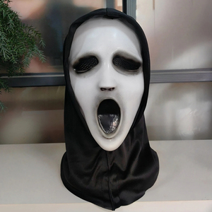 Nuevo <span class=keywords><strong>Scream</strong></span> Ghost Face Mask Soft Latex Horror Movie Cosplay Disfraz Creepy Party Props Máscara <span class=keywords><strong>de</strong></span> Halloween - Product Image 3