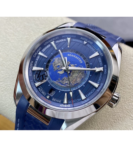 5A chất lượng cơ khí lặn xem 43mm VS nhà máy 8938 phong trào <span class=keywords><strong>24</strong></span> giờ màu xanh quay số 100m <span class=keywords><strong>GMT</strong></span> đồng hồ - Product Image 3