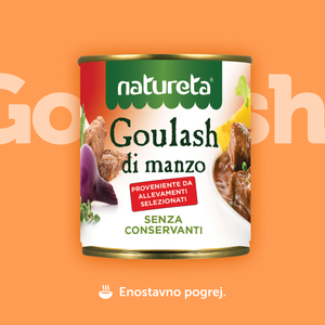 Gulash de Carne de Res Natureta Nature en Lata, 400g x 12 Unidades, Carne de Primera Calidad para Comidas Deliciosas, Almacenamiento a Temperatura Ambiente - Product Image 2