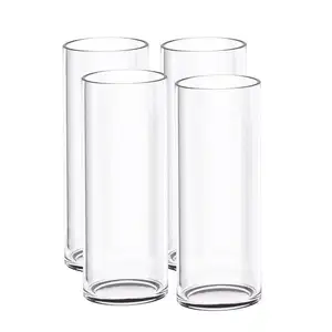 Houseware Cheap Home Interior Accessories Creative Unique Decorative Crystal Flower Vase For Centerpieces