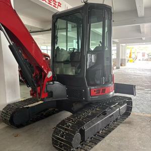 Mini-excavatrice sur chenilles d'occasion Yammar VIO35 d'origine japonaise, 3,5 tonnes, hydraulique, pour travaux de construction, d'agriculture et d'aménagement paysager. - Product Image 1