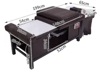 Arber Shop Lit de shampoing de haute qualité Fauteuil de massage Fauteuil de shampoing pour le lavage des cheveux Ensemble complet