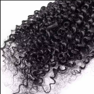 Venta al por mayor Afro Kinky Curly Hair Natural Black Hair Extensions Easy <span class=keywords><strong>para</strong></span> <span class=keywords><strong>hacer</strong></span> trenza - Product Image 5