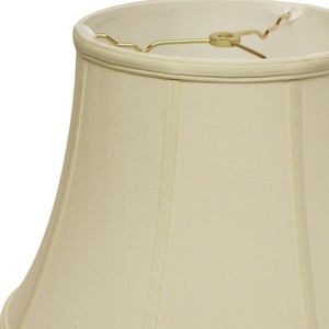 HMS 16 \ "campanello in avorio con paralume in stile Monay Shantung, lusso, stile asiatico, lampada da interni, in Rattan, in tessuto per la casa - Product Image 3