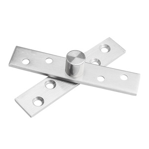 Stainless Steel Concealed <b>Hinge</b> 3mm Thickness 4 Hole Brushed Finish 180 Degree Opening For <b>Door</b> <b>Window</b> Use - Product Image 5
