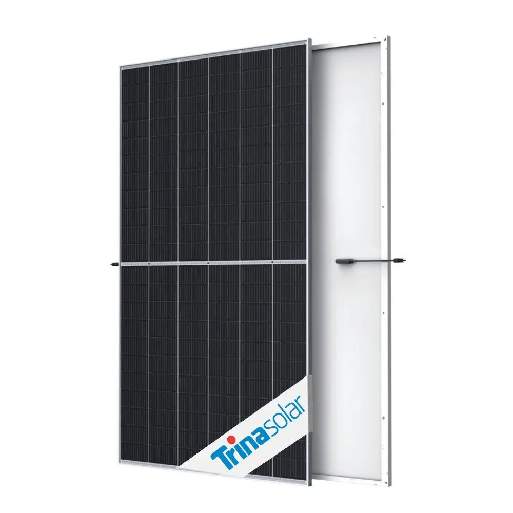 Trina 태양 정점 단청 크리스탈 Perc Pv 모듈 550w 650w 670wp 태양 전지판 가격