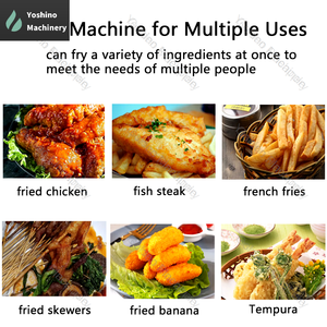 <span class=keywords><strong>Friteuse</strong></span> commerciale automatique pour restaurant-<span class=keywords><strong>Friteuse</strong></span> à réservoir unique pour frites belges - Product Image 5