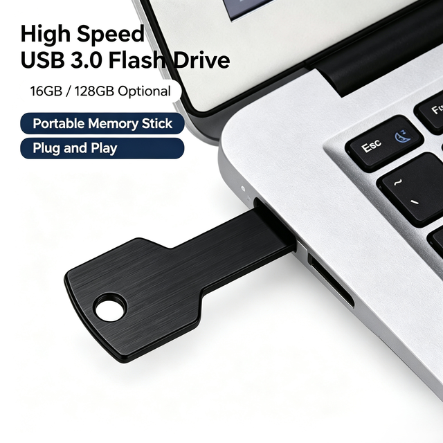 Waterproof Metal Key USB Flash Drive Customized Logo Usb 2.0 3.0 Flash Drive Usb Flash Drive 16gb Memory Stick Flash Drive 128gb