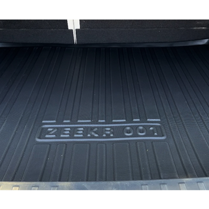 เสื่อปูพื้นท้ายรถ<span class=keywords><strong>1</strong></span>ชิ้นแผ่นกันลื่นทนต่อสิ่งสกปรกและ COM สำหรับ zeekr 001 TPE ผ้าคลุมรองเท้าบูต - Product Image 3