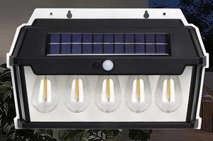 Nhà Máy Giá rẻ nhất khuyến mại Chất lượng cao ngoài trời vườn năng lượng mặt trời đèn tường Chế độ cảm ứng đèn tường - Product Image 5