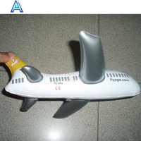 Modèle de jouet d'avion gonflable en PVC écologique de haute qualité