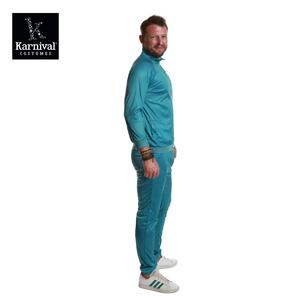 Vente en gros de t-shirts et survêtements de sport verts pour adultes, déguisement cosplay pour carnaval et fêtes d'<span class=keywords><strong>Halloween</strong></span> - Product Image 2