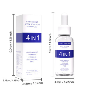 Suero Facial Multi-Péptidos 4 en 1 con Niacinamida, Vitamina C, Ácido Hialurónico y Vitamina E, Antiarrugas e Iluminador para Todo Tipo de Piel, Uso Doméstico - Product Image 6