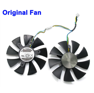 Ventilateur de refroidissement 85 mm GFY09010E12SPA 4 broches de remplacement pour carte graphique ZOTAC Geforce GTX 1060 <span class=keywords><strong>AMP</strong></span> Edition 6 Go GTX <span class=keywords><strong>1070</strong></span> Mini - Product Image 3