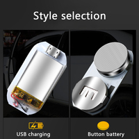 Feux d'avertissement pour véhicule PUERXIN, sans fil, magnétique, rechargeable, lampe de secours à LED stroboscopique, signal laser, lumière d'avertissement pour porte de voiture
