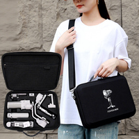 Bolsa de Almacenamiento Ligera de EVA con Carcasa Rígida, Material PU RS4 MINI, Impermeable, Resistente a Golpes y al Polvo, con Cierre de Cremallera