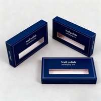 Boîtes cadeaux en papier personnalisées de luxe pour ongles, boîtes d'emballage magnétiques avec logo personnalisé pour faux ongles, boîtes pour ongles artificiels