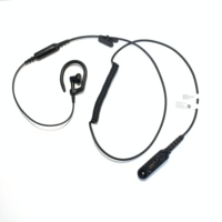 Headset Rotary Peredam Kebisingan dengan Tombol PTT Model G MOTOROLA PMLN8337A untuk Radio Dua Arah R7 FKP R7 NKP R7A APX N70 N50 N30