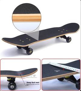 La planche à roulettes double wishbone Maple de 31*8 pouces à 7 étages avec dinosaure de dessin animé convient à l'entraînement en extérieur - Product Image 6