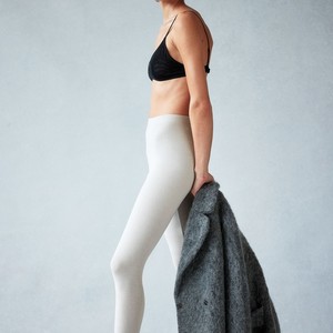 Haute qualité dames mi-taille serré Gym Leggings extensible Fitness pantalon avec motif solide dames pantalons d'exercice - Product Image 2