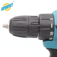 Perceuse électrique sans fil au lithium avec chargeur rapide 10mm et 21V