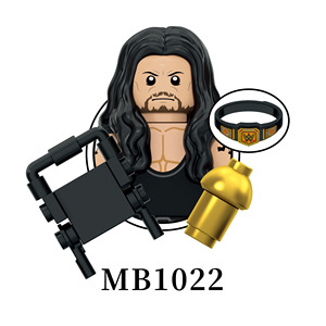 MB1020-MB1024 <span class=keywords><strong>WWE</strong></span> The Rock John Cena The Undertaker Mini Figurines de Construction en Briques Jouets - Product Image 4