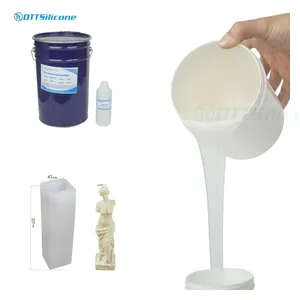 Free Sample 10 Shore A Silicone Rubber for making candle mold liquid RTV-2 silicone rubber