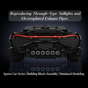 Khuôn Mẫu Vua 13163S 4800pcs xe Serie RC giọng nói của đêm thể thao xe xây dựng khối mô hình kỹ thuật giáo dục đồ chơi lễ hội Quà Tặng - Product Image 4