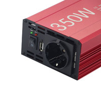 Pretiosus onduleur intelligent 350W DC12V 24V 48V à AC100/110/120/220/230/240V fusible ouvert USB voiture modifié onduleur à onde sinusoïdale