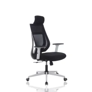 fashionable white high back mesh back office chair with breathable mesh white office chair mesh computer chair for study