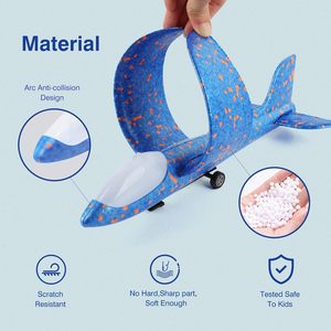 Jouets lanceurs d'avions en mousse, avions planeurs en mode volant, jouets volants pour enfants, cadeaux pour garçons et filles, sport de plein air, cadeaux de fête - Product Image 4