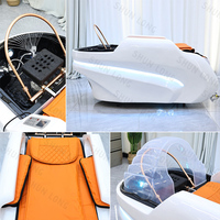 Lit de massage corporel complet 4D personnalisable en usine, lit de lavage de cheveux pour salon de beauté, lit de thérapie capillaire pour barbier