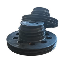 Poulie de distribution à courroie trapézoïdale, volant moteur, alésage 180 mm, pour entraînement moteur-générateur, en acier allié, fabrication sur mesure, poulie industrielle - Product Image 5