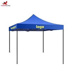 Customized logo Show <b>Tent</b> Steel <b>Frame</b> Folding Exhibition Outdoor Pop up Canopy <b>Tent</b> Shade <b>Tent</b> RTS Bulk Mixed Order - Product Image 1