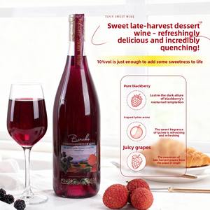 Commerce transfrontalier B2B, liqueur de mûre, de litchi et de <span class=keywords><strong>raisin</strong></span> 10%ABV 750ml, OEM ODM, <span class=keywords><strong>achat</strong></span> en gros, bouteille, marque BARAKA - Product Image 4