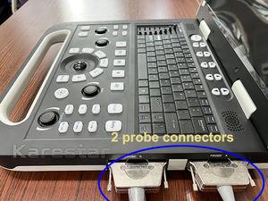 Échographe portable noir et <span class=keywords><strong>blanc</strong></span> pour usage en clinique vétérinaire, appareil d'échographie vétérinaire - Product Image 4