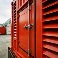 Conteneur modulaire en acier pour groupe électrogène diesel et système de stockage d'énergie par batterie, conception personnalisée