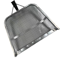 Outil de jardinage en acier durable, tamis en métal robuste, pelle à tamiser le sable