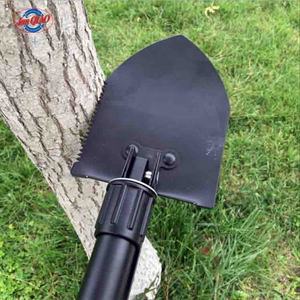<span class=keywords><strong>Pala</strong></span> de Carbón de Acero con Alto Contenido de <span class=keywords><strong>Carbono</strong></span> JUNQIAO, <span class=keywords><strong>Pala</strong></span> Plegable para Camping con Mango de Madera Resistente al Agua, Tapa y 3 Años de Garantía - Product Image 2