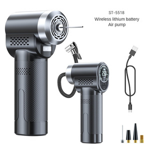 Biểu Tượng Tùy Chỉnh Thiết Kế Mới Xe Xách Tay Cầm Tay Không Dây Thông Minh Hiển Thị Kỹ Thuật Số Điện Lốp <span class=keywords><strong>Inflator</strong></span> Với Ánh Sáng Khẩn Cấp - Product Image 3