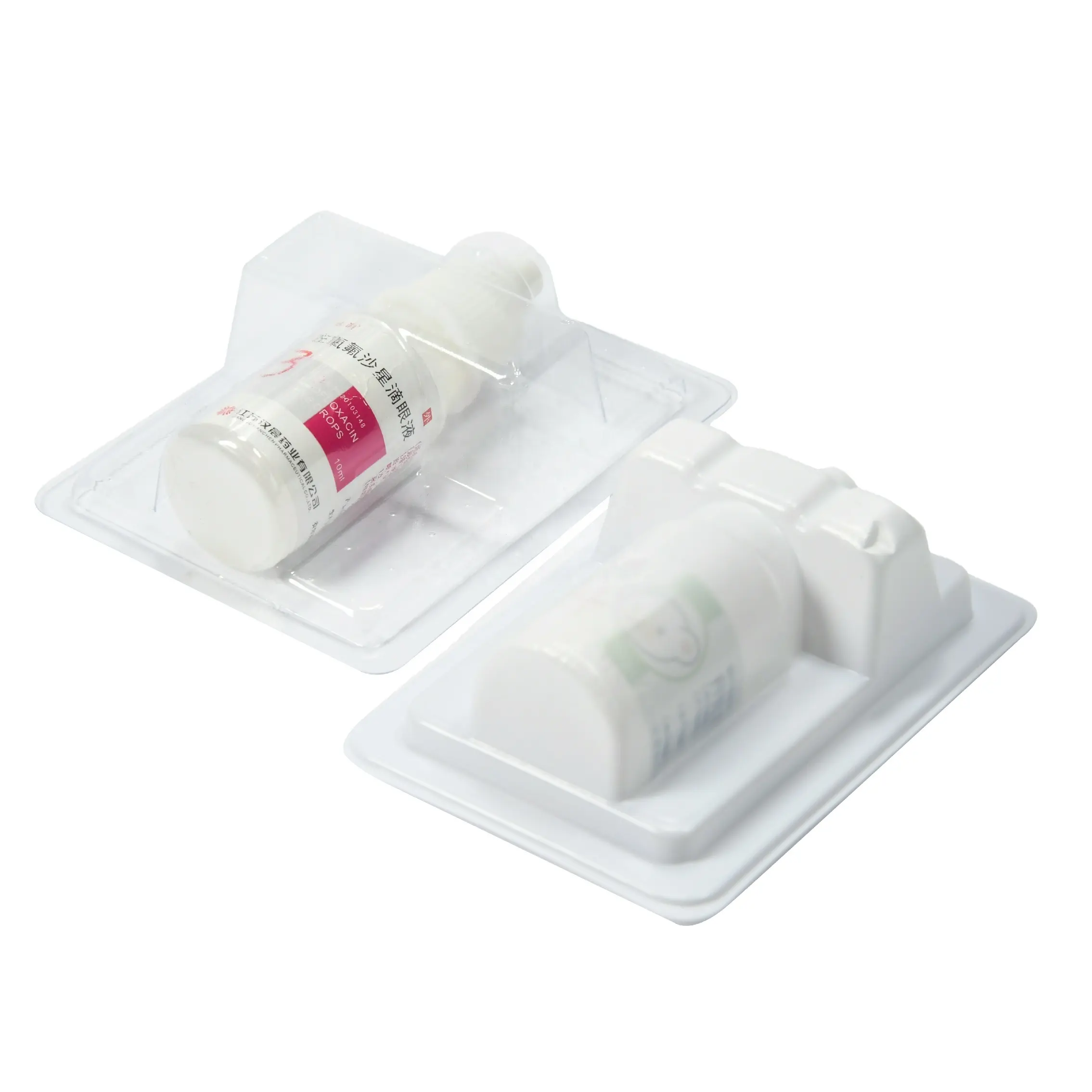 Vaccin médical plateau pilule blister pack pour flacon accepter la personnalisation