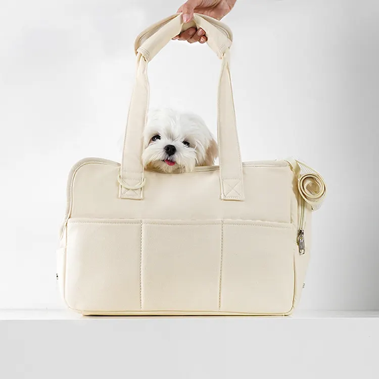 Bolsa de viaje para perros pequeños Sling, bolsa portátil de doble propósito para gatos y perros