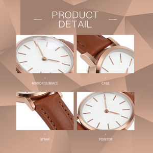 Женские кварцевые часы с круглым циферблатом - Product Image 3