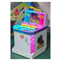 Machine de jeu Super Star Hammer Strike, design garçon anime, cabinet blanc, LED, pour centre commercial, jeu solo